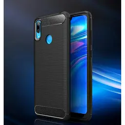 Чохол до мобільного телефона Laudtec для Huawei Y7 2019 Carbon Fiber (Black) (LT-HY72019B) - мініатюра 9