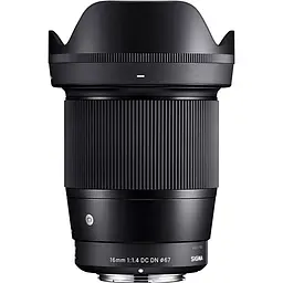 Об'єктив Sigma AF 16mm f/1.4 DC DN Contemporary Fujifilm X [99780] - мініатюра 4