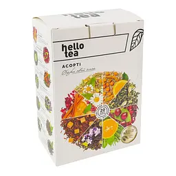 Уцінка. Чай Hello Tea Асорті листовий 20 смаків 47 г  - мініатюра 1