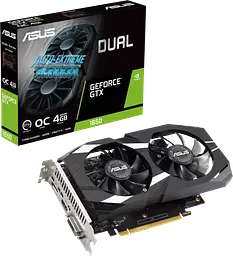 Відеокарта GeForce GTX 1650 4GB Asus Dual V2 OC (DUAL-GTX1650-O4GD6-P-V2) Б/В