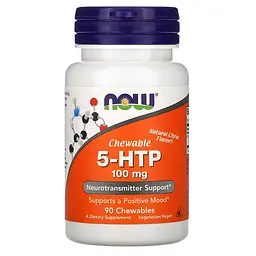 5-Гідрокситриптофан 5-HTP 100 мг Chewable Lozenges - 90 жувальних таблеток