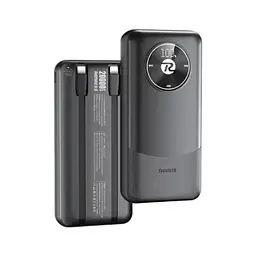 Батарея універсальна Remax 20000mAh, 22.5W, Black (RPP-38 / 45364)