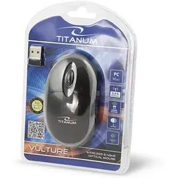 Миша Esperanza Titanum TM116E Vulture Wireless black grey - мініатюра 3