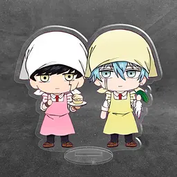 Акрилова колекційна фігурка Чібі Chibi Аніме Магія та м'язи 2 10 см