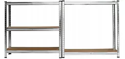 Стелаж LEOBRO Premium 180 х 90 х 30 см, 175кг/полиця, 5 полиць (LB-R103) - мініатюра 6