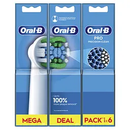 Насадка для електричної зубної щітки Oral-B Pro Precision Clean 6 шт. - мініатюра 2