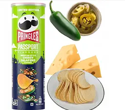 Чипси Pringles Passport Mexican Stule Cheesy Jalapeno Flavour 165 г