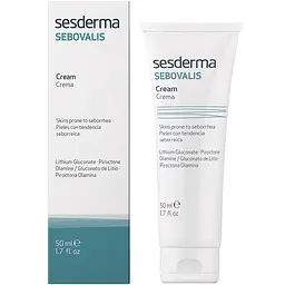 Крем для обличчя проти себорейного дерматиту Sesderma Sebovalis Facial Cream 50 мл