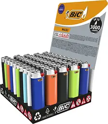 Запальнички Bic J26 Maxi блок 50 шт - мініатюра 1