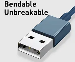 Кабель Baseus Superior Series Cable USB to Type-C/Lightning/MicroUSB 3.5A 1.5m CAMLTYS-03 Blue - мініатюра 3