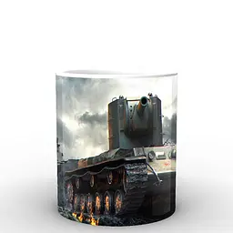 Кухоль GeekLand World of Tanks постер WT.02.004 330 мл білий - мініатюра 3
