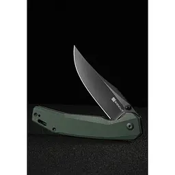 Ніж складаний Sencut Vornix S25038-1 зелений - чорне лезо - мініатюра 10