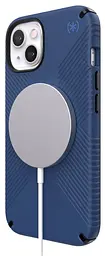 Чохол протиударний з антимікробним покриттям Speck Presidio2 Grip MagSafe 141759-9128 для Apple iPhone 13 (6.1") Blue