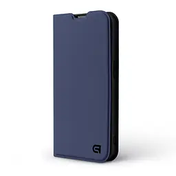 Чехол-книжка для Samsung Galaxy A16 4G (A165), OneFold Case, синий, из экокожи (PU) и TPU, с магнитом, с подставкой и отделением для карт, трансформируется в подставку, противоударный, защита всего корпуса, ArmorStandart (ARM80143) - мініатюра 2