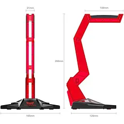 Підставка для навушників Onikuma ST-3 Black/Red [136246] - мініатюра 4