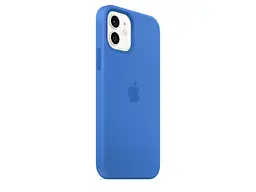 Чохол Apple Silicone Case for iPhone 12 Pro Max HQ Capri blue - мініатюра 8