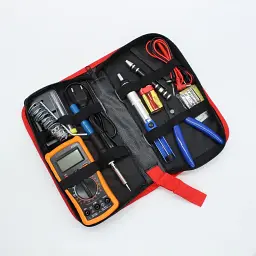 Набір для паяння з мультиметром, 19 шт., 60 Вт, Soldering kit / Паяльний набір / Паяльник з регулятором температури