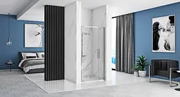 Двері Rea Rapid Swing 100 хром REA-K5607 - мініатюра 2