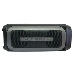 Bluetooth колонка RGB чорна акумуляторна, музична бездротова колонка E4107 BT WSJAR E-4107 - мініатюра 5