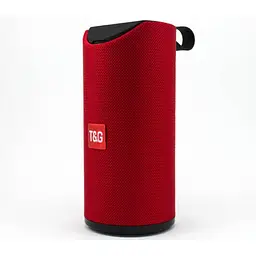 Портативна Bluetooth колонка бездротова переносна з вологозахистом бумбокс UKC TG-113 червона