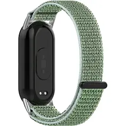 Ремінець DK CDK для Xiaomi Mi Smart Band 9 Nylon Sport Loop (018018) (light green) - мініатюра 2