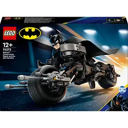 Конструктор LEGO DC Batman™ Фигурка Бэтмена для сборки и бэтцикл 713 деталей (76273)