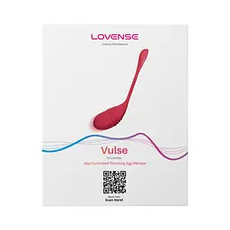 Віброяйце Lovense Vulse 20.3 см (червоний) - мініатюра 8