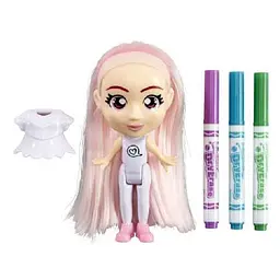 Набір для творчості Crayola Colour n Style, Стильні дівчата, Лаванда (918940.005) - мініатюра 2