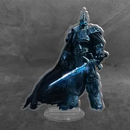Акрилова колекційна фігурка World of Warcraft Король ліч 15 см - мініатюра 2