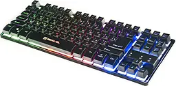 Клавіатура REAL-EL Gaming 8710 TKL Backlit USB black (EL123100030) - мініатюра 3