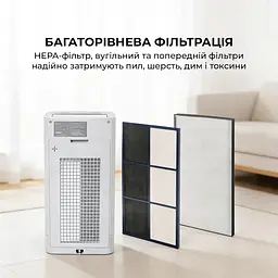 Очищувач повітря Sharp KC-G50EUW - мініатюра 5