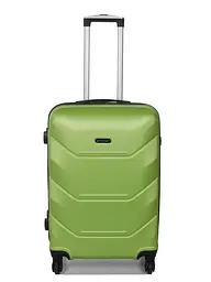 Валіза середня M Madisson Snowball 32303 пластикова 70л Зелений - мініатюра 2