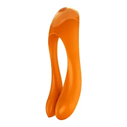 Вібратор на палець Satisfyer Candy Cane Orange - мініатюра 3