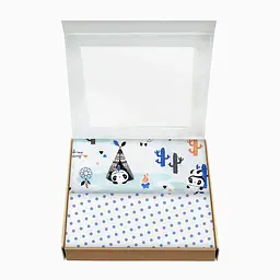 Багаторазові пелюшки дитячі PANDA CS1 2шт COSAS (4822052037744) - мініатюра 2