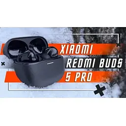 Навушники бездротові Hiaomi Redmi Buds 5 Pro TWS чорні BHR7664CN - мініатюра 8