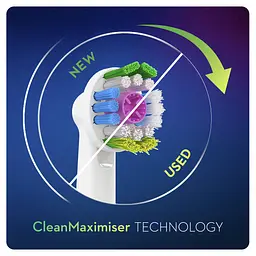 Насадки для електричної зубної щітки Oral-B 3D White CleanMaximiser, 4 шт. - мініатюра 6