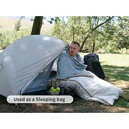 Спальний мішок - подушка Naturehike CNK2300SD022, світло-сірий - мініатюра 11