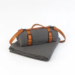 Плед Love You тревел флісовий 9131R 150x200 см графітовий