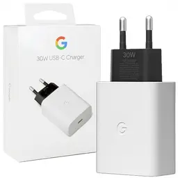 Зарядний пристрій - блок адаптер Google Pixel 30W USB-C (GA03502-EU) білий - мініатюра 5
