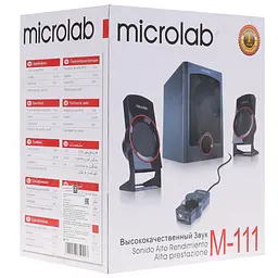 Акустична система 2.1 Microlab M-111 - мініатюра 6