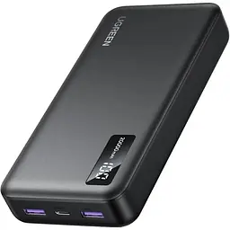 УМБ Ugreen 20000mAh 22,5W PD 2хUSB-A +2xUSB-C Black (PB312)