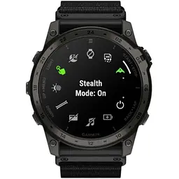 Смарт-часы Garmin Tactix 7 AMOLED Edition с адаптивным цветным экраном черного цвета с нейлоновым ремешком