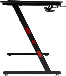 Геймерський комп'ютерний стіл GT Racer T-1213, 120x60x73 Black (T-1213 (120x60x73) Black) - мініатюра 11