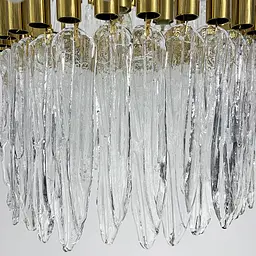 Люстра-репліка Crystal Icicle на 9 ламп (діаметр 60 см) Line.F MJ 187-600 AB - мініатюра 6