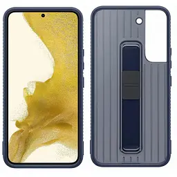 Оригінальний чохол Protective Rugged Standing Cover Samsung Galaxy S22 Plus Navy EF-RS906CNEGRU - мініатюра 6