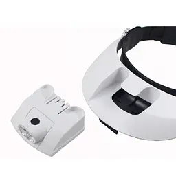 Лупа бінокулярна з Led підсвічуванням 1X 3.5 X збільшення Magnifier 81001-H - мініатюра 2