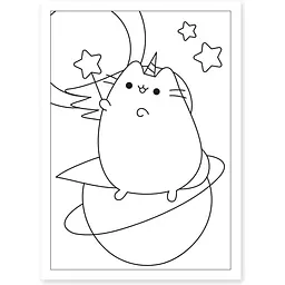 Розмальовка Yes Pusheen 12 сторінок (742918) - мініатюра 2
