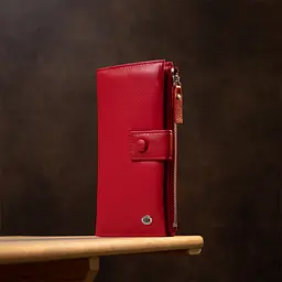 Жіночий шкіряний гаманець ST Leather 9х19х2 см acs0018186 - мініатюра 5