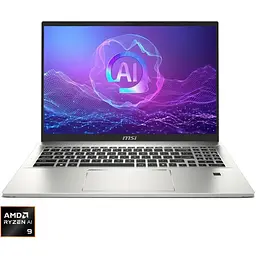 Ноутбук MSI Prestige A16 AI+ A3HMG AI 9 365 la 50GHz,16'',IPS UHD+,32GB LPDDR5x,1TB,Radeon,Windows 11 Home