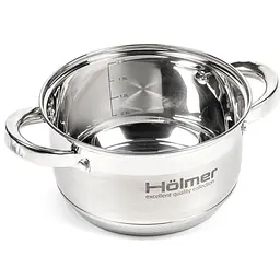 Набір каструль з кришками Holmer CS-1651-SS (CS-1651-SS) - мініатюра 4
